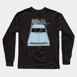 Chevrolet Nova 1966 - 1967 - nantucket blue Long Sleeve T-Shirt